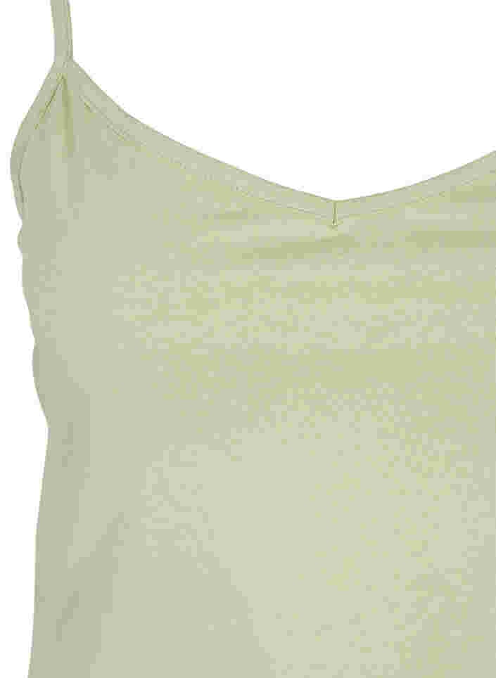 2er-Pack Basic-Top aus Baumwolle, Navy B/Reseda, Packshot image number 3