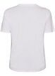 T-shirt aus Baumwolle mit Print, Wei&szlig;, Packshot image number 1