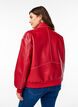 Bomberjacke aus Kunstleder, Rhythmic Red, Model image number 1