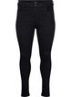 Super Slim-Fit-Jeans mit hoher Taille, Black, Packshot image number 0