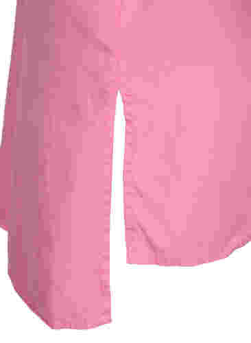 Langes Hemd mit 3/4-Ärmeln aus Lyocell (TENCEL™), Rosebloom, Packshot image number 3