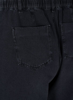 Slouchy Fit Saga Jeans mit hoher Taille, Grey Denim, Packshot image number 3