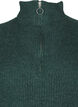 Flash - Strickkleid mit hohem Kragen, Sea Moss Mel., Packshot image number 2