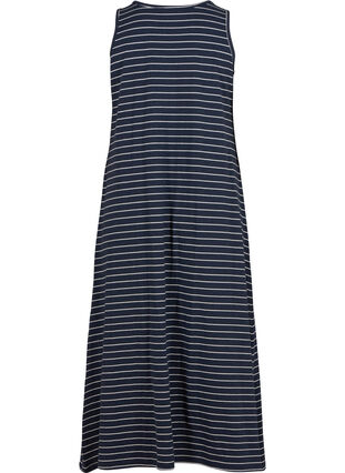 Kleid, Mood Indigo and white stripe, Packshot image number 1