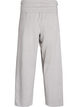 Locker geschnittene Loungehose mit breitem Bund, Grau, Packshot image number 1