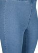 FLASH - Hoch taillierte Capri-Hose aus Denim mit Slim Fit, Blau, Packshot image number 2