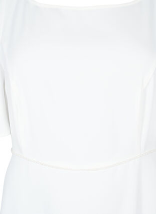 Party-Kleid mit Empire-Schnitt, Bright White, Packshot image number 2