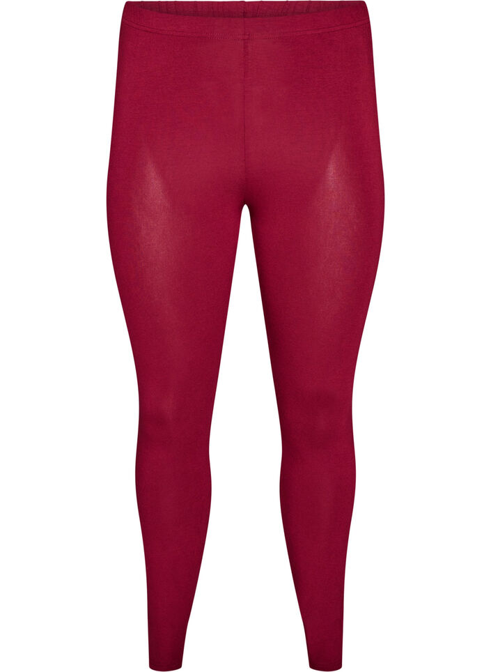 Basic-Leggings aus Viskose, Rot, Packshot image number 0