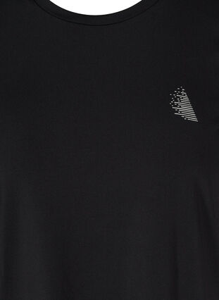 Kurzarm Trainings-T-Shirt, Black, Packshot image number 2