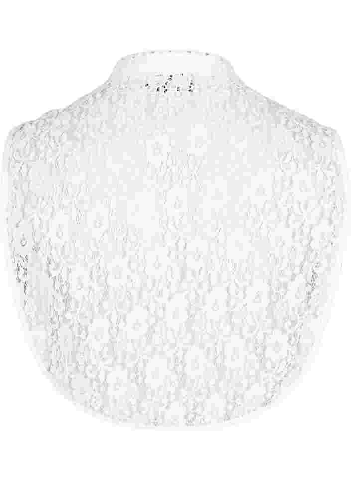 Hemdkragen mit Spitze, Bright White, Packshot image number 1