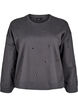 Sweatshirt mit Ösen, Grau, Packshot image number 0
