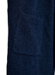 Lange Strickjacke mit Taschen, Blau, Packshot image number 2