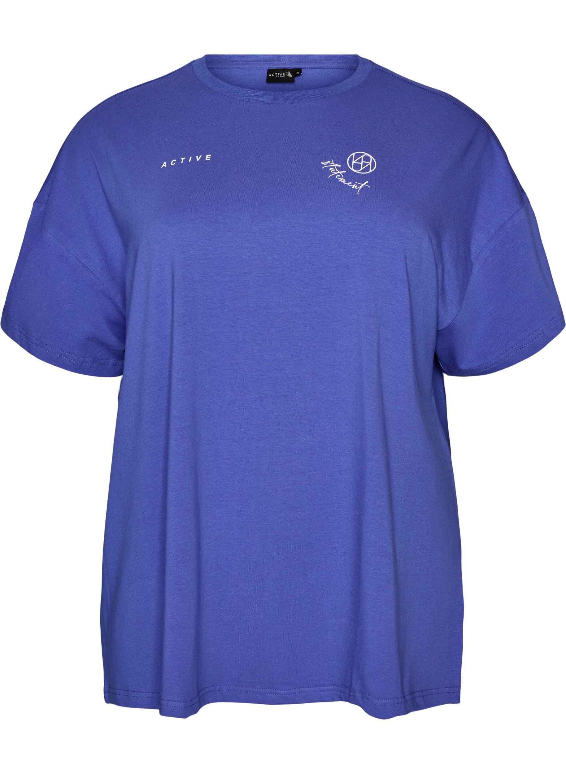 T-Shirt aus Bio-Baumwolle mit kleinem Frontmotiv