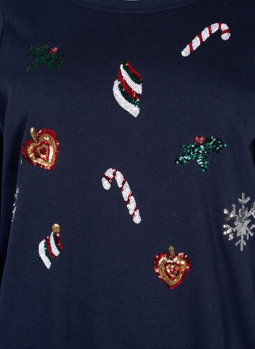 Weihnachts-Sweatshirt, N. Sky X-MAS DECO, Packshot image number 2
