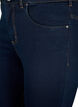 Super Slim Amy Jeans mit hoher Taille, Unwashed, Packshot image number 2