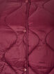 Steppjacke mit Druckkn&ouml;pfen und Rundhalsausschnitt, Dunkles Bordeaux, Packshot image number 2