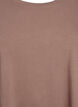Basic Bluse aus Jersey mit langen Ärmeln, Braun, Packshot image number 2