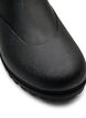 Kurze Stiefel mit weitem Schaft aus elastischem Neopren, Black, Packshot image number 3