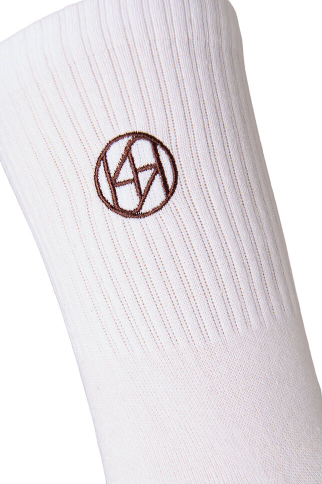 3er-Pack Sportsocken mit Logo, Braun, Packshot image number 3