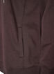 Sweatshirt mit Stehkragen und Taschen, Braun, Packshot image number 3
