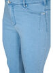 Cropped Amy Jeans mit Rei&szlig;verschluss, Blau, Packshot image number 2