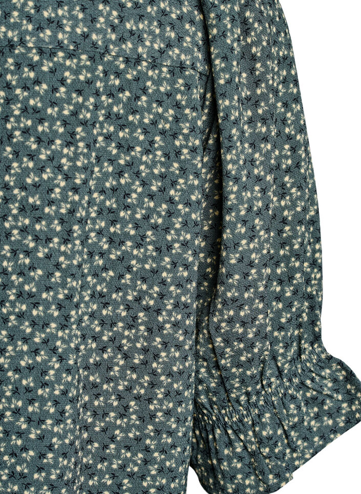 Bluse mit 1/2 &Auml;rmeln, Gr&uuml;n, Packshot image number 3