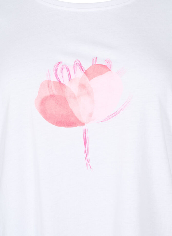 FLASH - T-Shirt mit Print, Weiß, Packshot image number 2