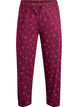 Baumwoll-Pyjamahose mit hohem Bund, Rot, Packshot image number 0