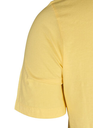 Basic T-Shirt , Lemon Drop, Packshot image number 3