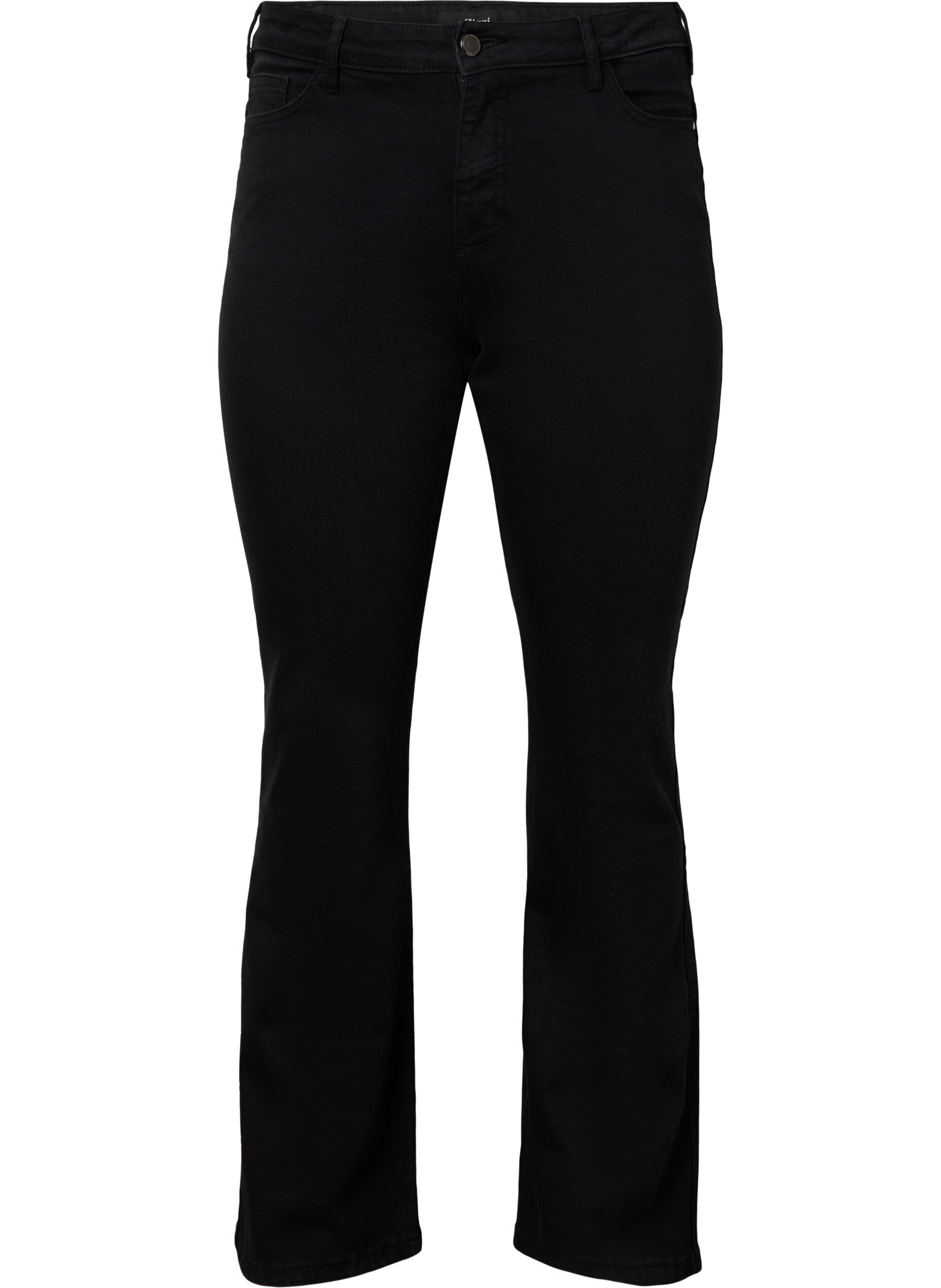 Ellen Bootcut-Jeans mit hoher Taille