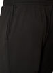 Jerseyhose mit hoher Taille und Taschen, Schwarz, Packshot image number 3