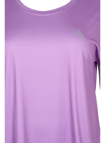 Kurzärmeliges Trainings-T-Shirt, African Violet, Packshot image number 2