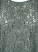 FLASH – Langärmelige Spitzenbluse, Balsam Green, Packshot image number 2
