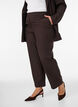 Lockere Hose mit Taschen, Braun, Model image number 2