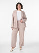 Klassischer Blazer mit Ein-Knopf-Verschluss und Taschen, Beige, Model image number 1