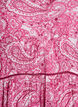 Gemustertes Midikleid aus Viskose, Pink, Packshot image number 2
