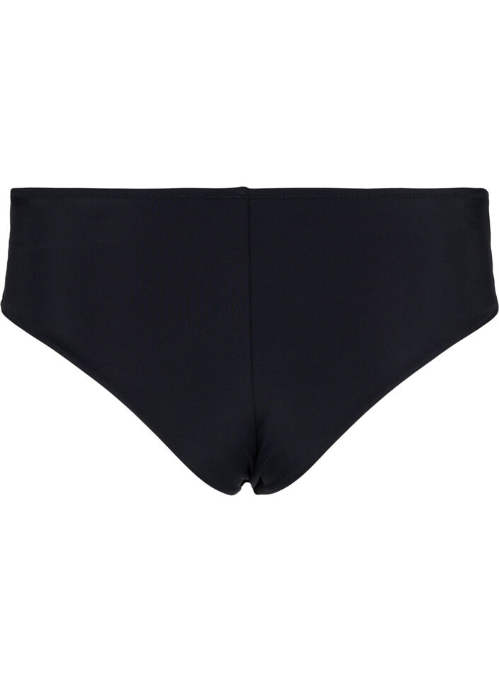 Bikinislip mit regulärer Taillenhöhe, Black, Packshot image number 1