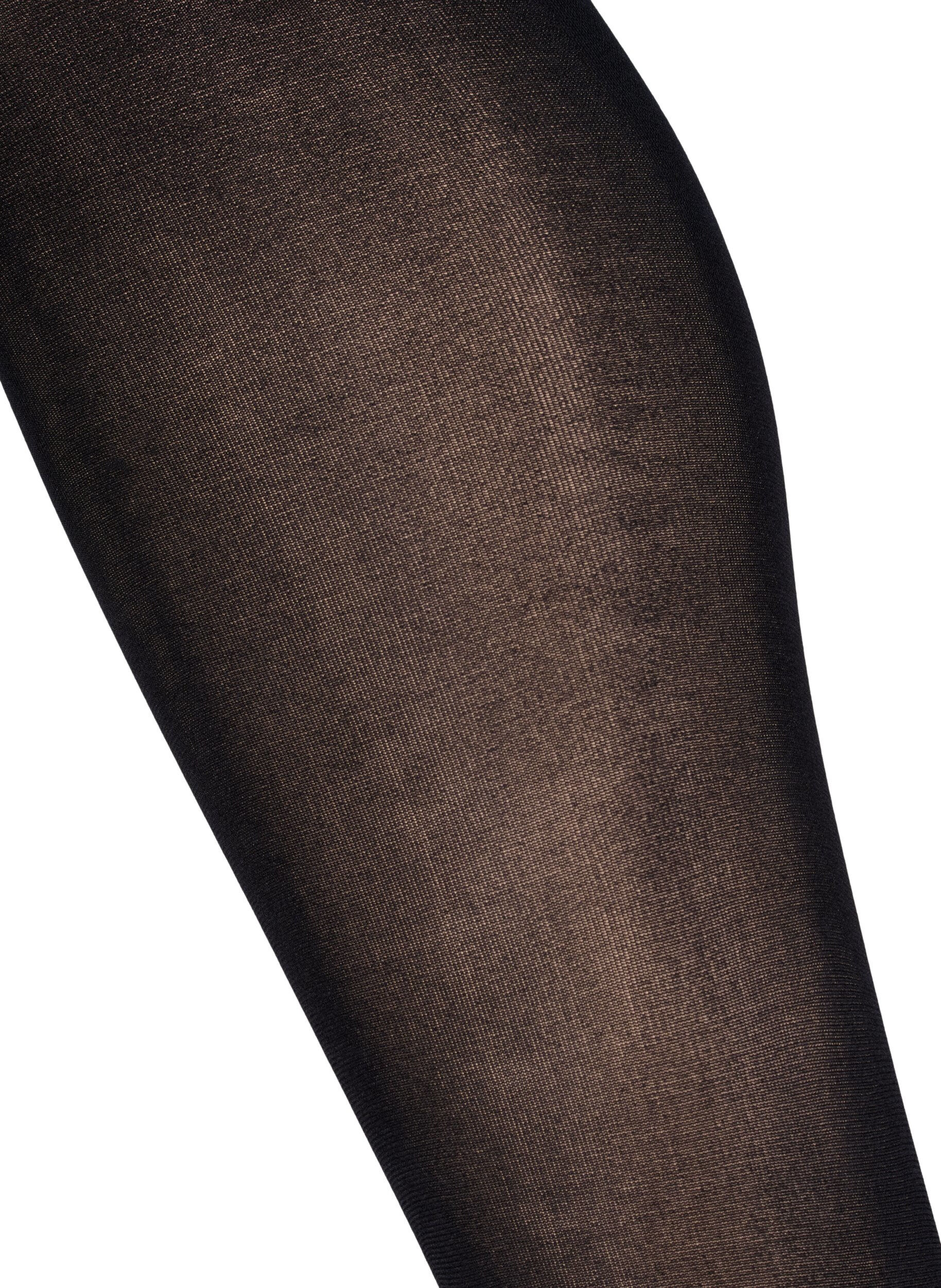 ZizziStrumpfhose 60 Denier mit Push Up und Shape-Effekt, Schwarz, Packshot image number 2
