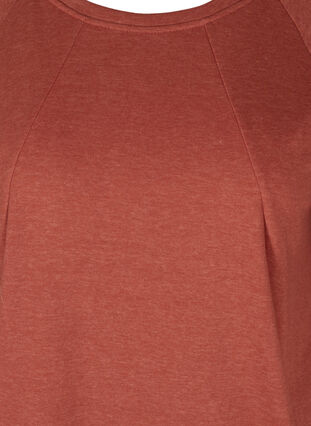 Sweatkleid mit 3/4-Ärmeln und Taschen, Arabian Spice Mel, Packshot image number 2