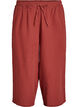Culotte-Hose aus Baumwollmusselin mit hohem Bund., Rot, Packshot image number 0