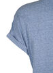 Melange T-Shirt mit kurzen &Auml;rmeln, Blau, Packshot image number 3