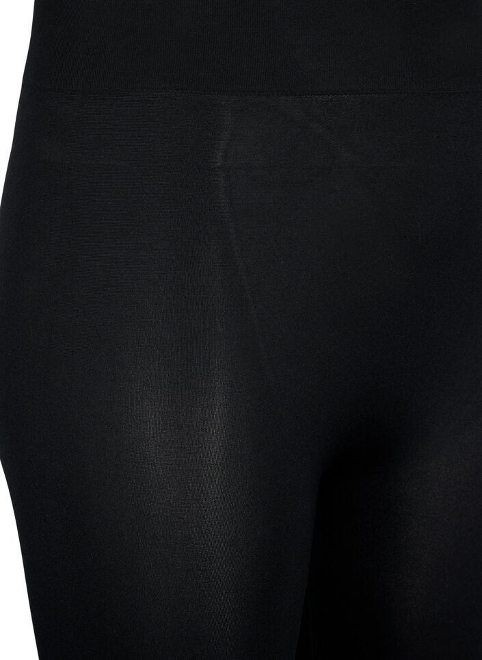 Seamless 3/4 Leggings, Schwarz, Packshot image number 2