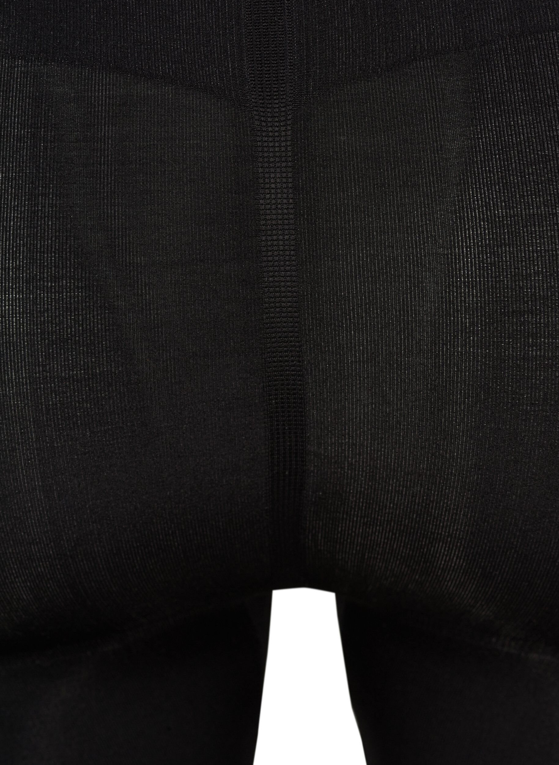 ZizziHochtaillierte Shapewear Shorts, Schwarz, Packshot image number 3