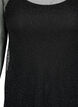 Netzkleid mit langen &Auml;rmeln, Black w. Silver, Packshot image number 2