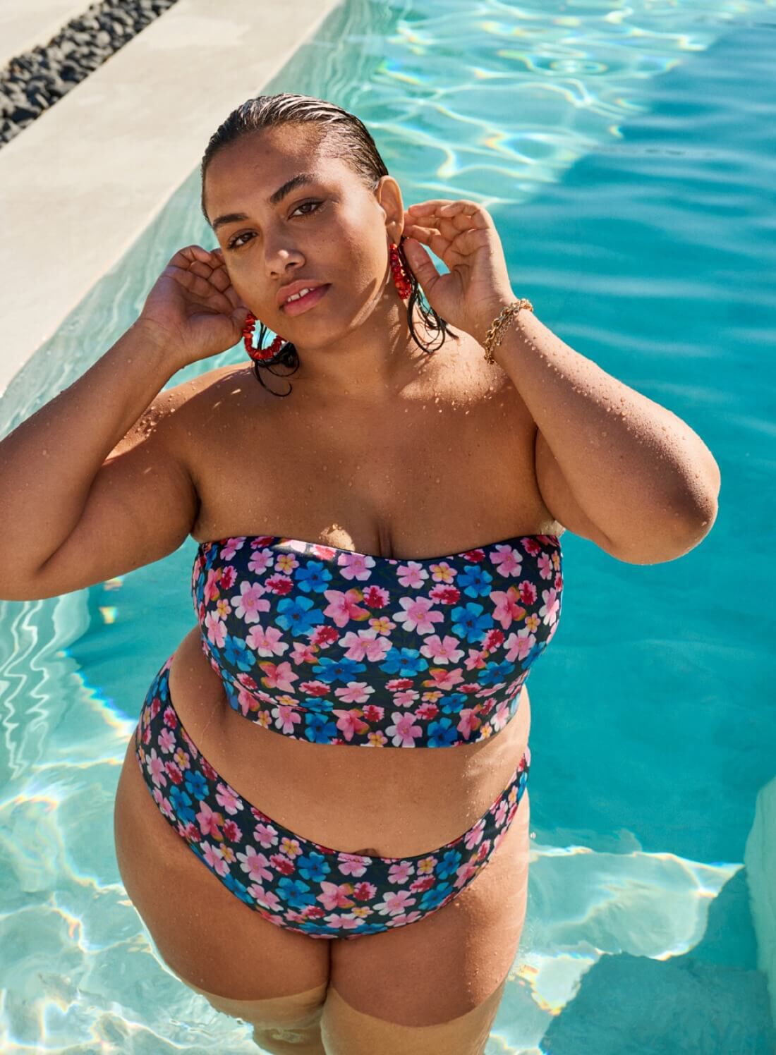 Zizzi Bandeau-Oberteil, , Model