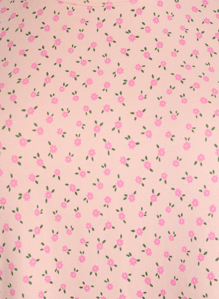 T-Shirt aus Baumwolle mit Allover-Druck, Rot, Packshot image number 2