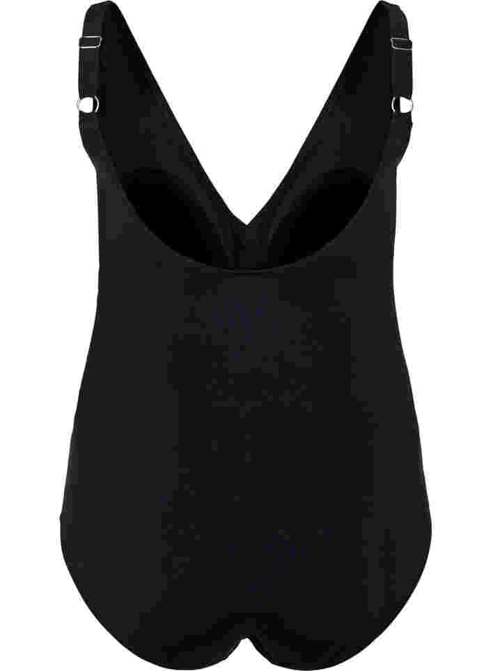 Badeanzug mit leicher Wattierung, Black, Packshot image number 1
