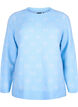 Gemusterter Pullover, Blue Bell/Birch, Packshot image number 0