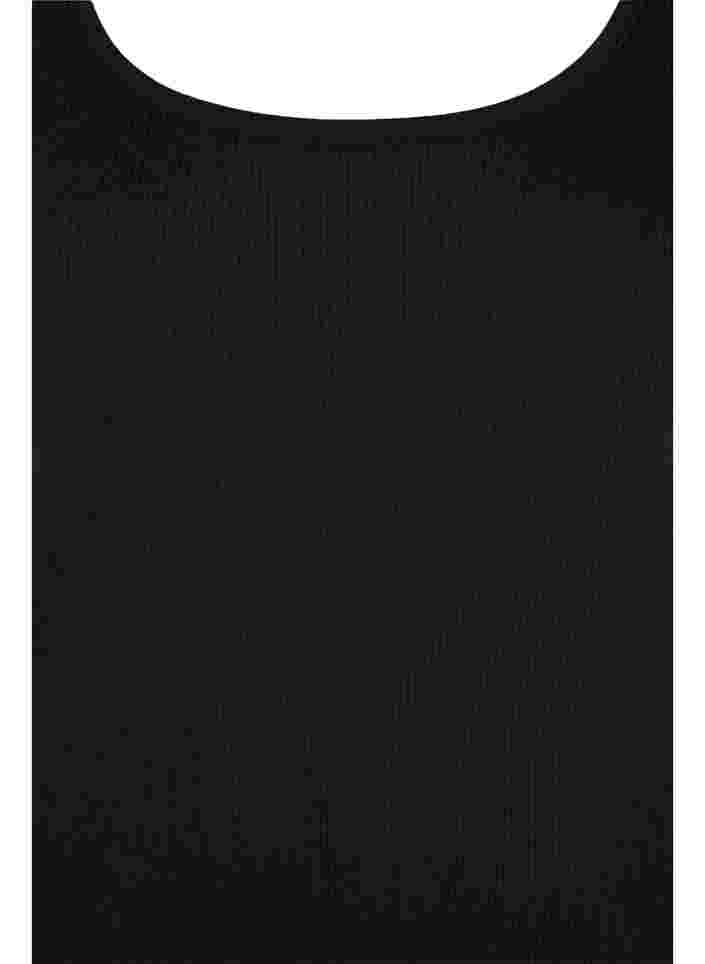 2er Pack Basics-Tanktop aus Ripp, Black/Black, Packshot image number 2