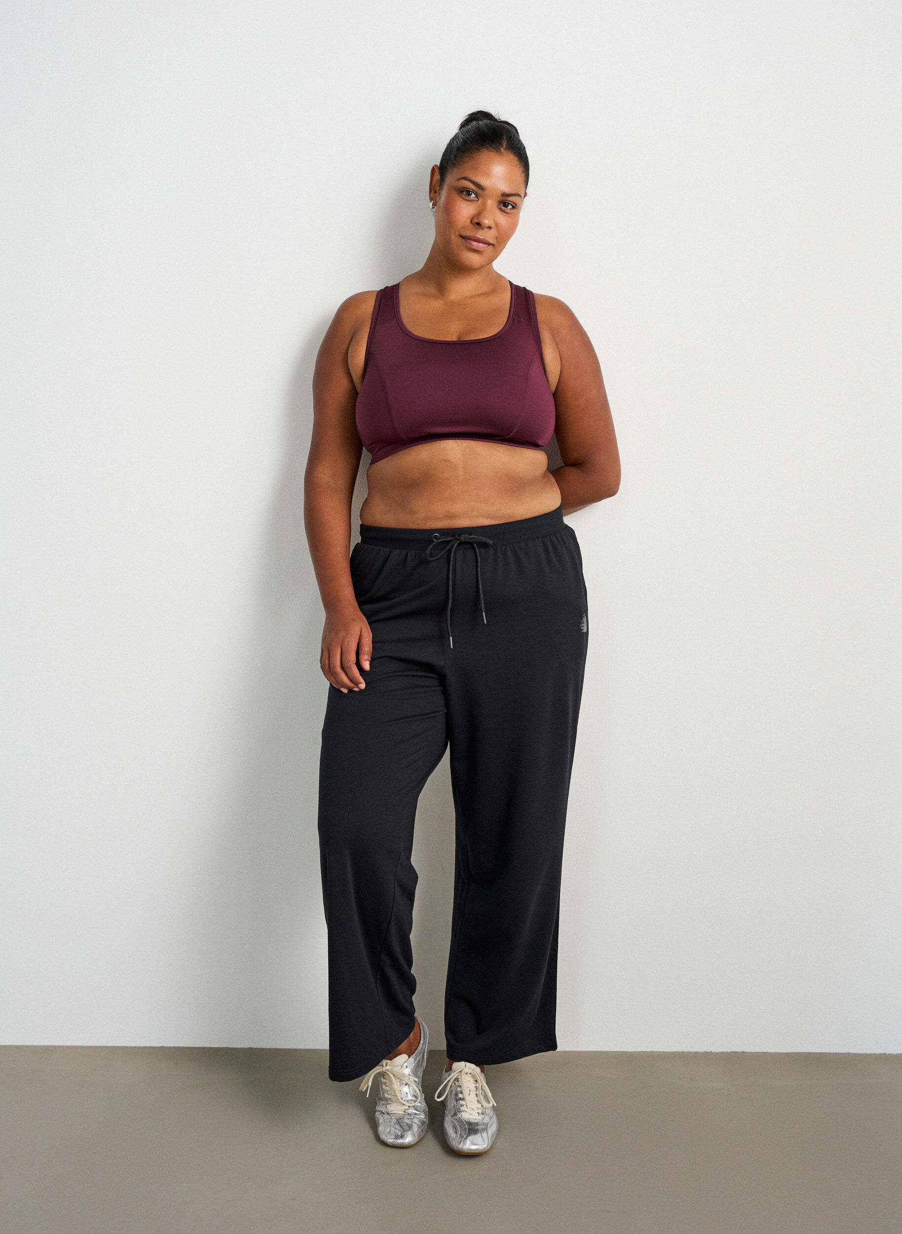 ZizziSport-BH mit Racerback, Rot, Model image number 1